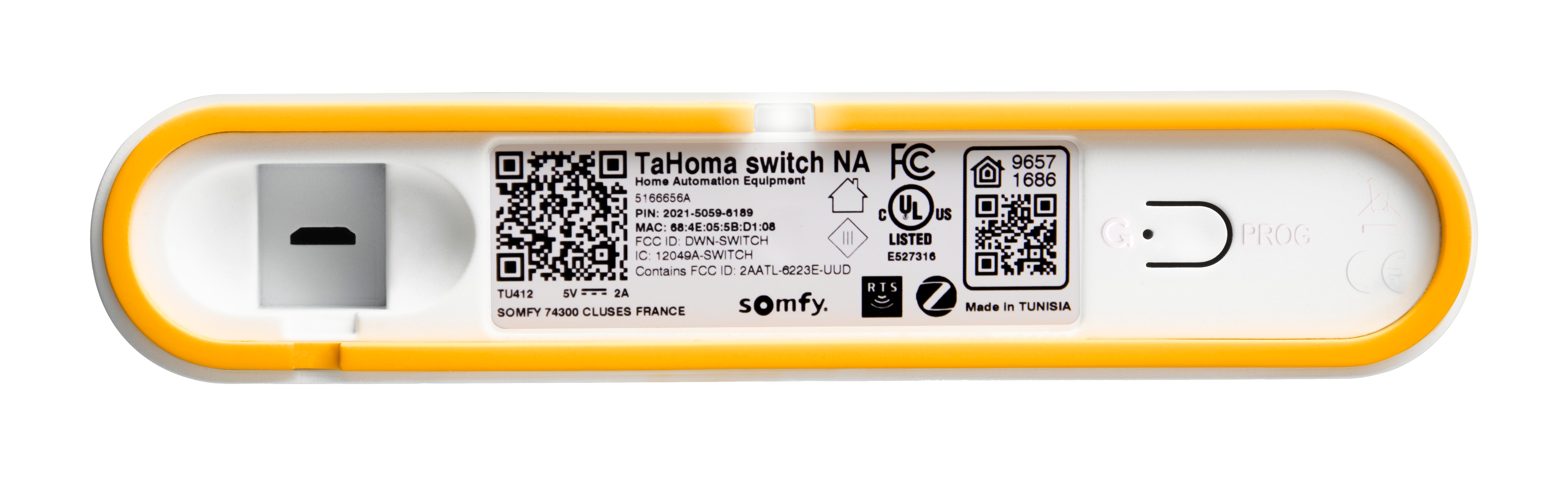 TaHoma Automation Bottom view