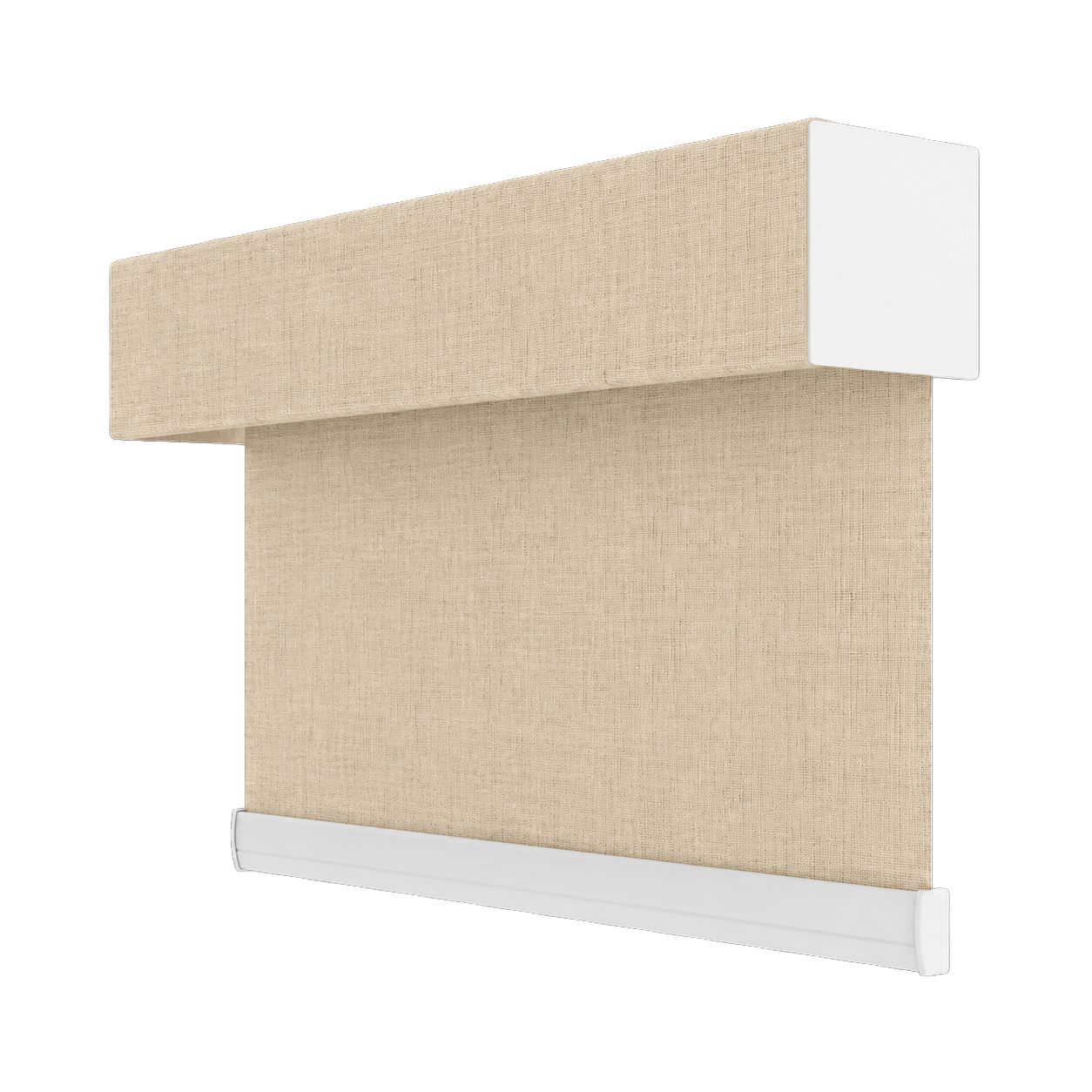Fabric-Wrapped Cassette Beige finish